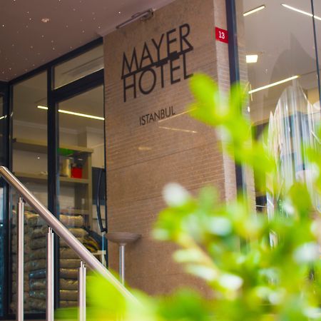 Mayer Hotel Istanbul Exterior foto