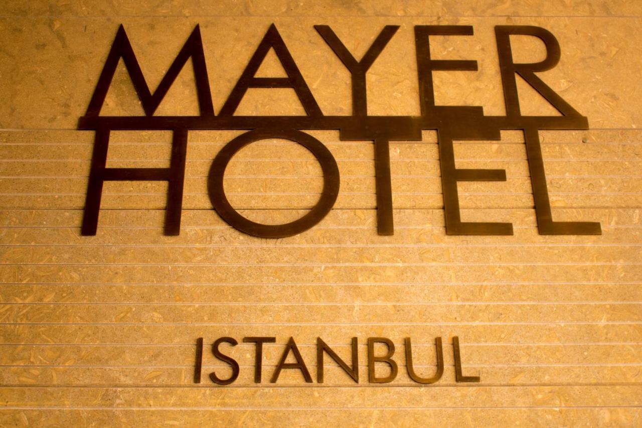 Mayer Hotel Istanbul Exterior foto